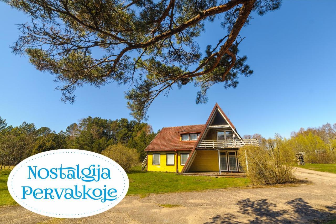 Nostalgija Pervalkoje Hostel Neringa Bagian luar foto